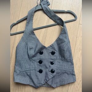 Guess Y2K Women’s Button Vest Top